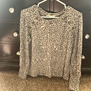 Large leopard shirt